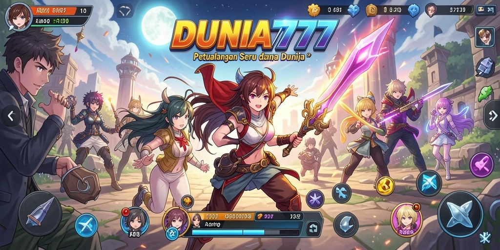 Tampilkan karakter Anime yang menakjubkan dalam gameplay.