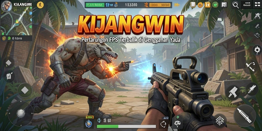Tampilan gameplay seru dalam KIJANGWIN dengan grafik memukau.