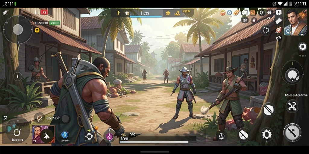 Screenshot tampilan utama aplikasi LG111 dengan berbagai fitur Utility.